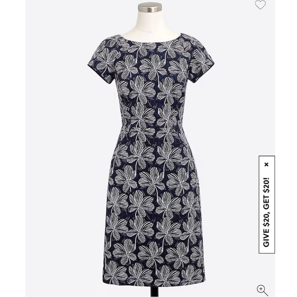J. Crew Basketweave Dress